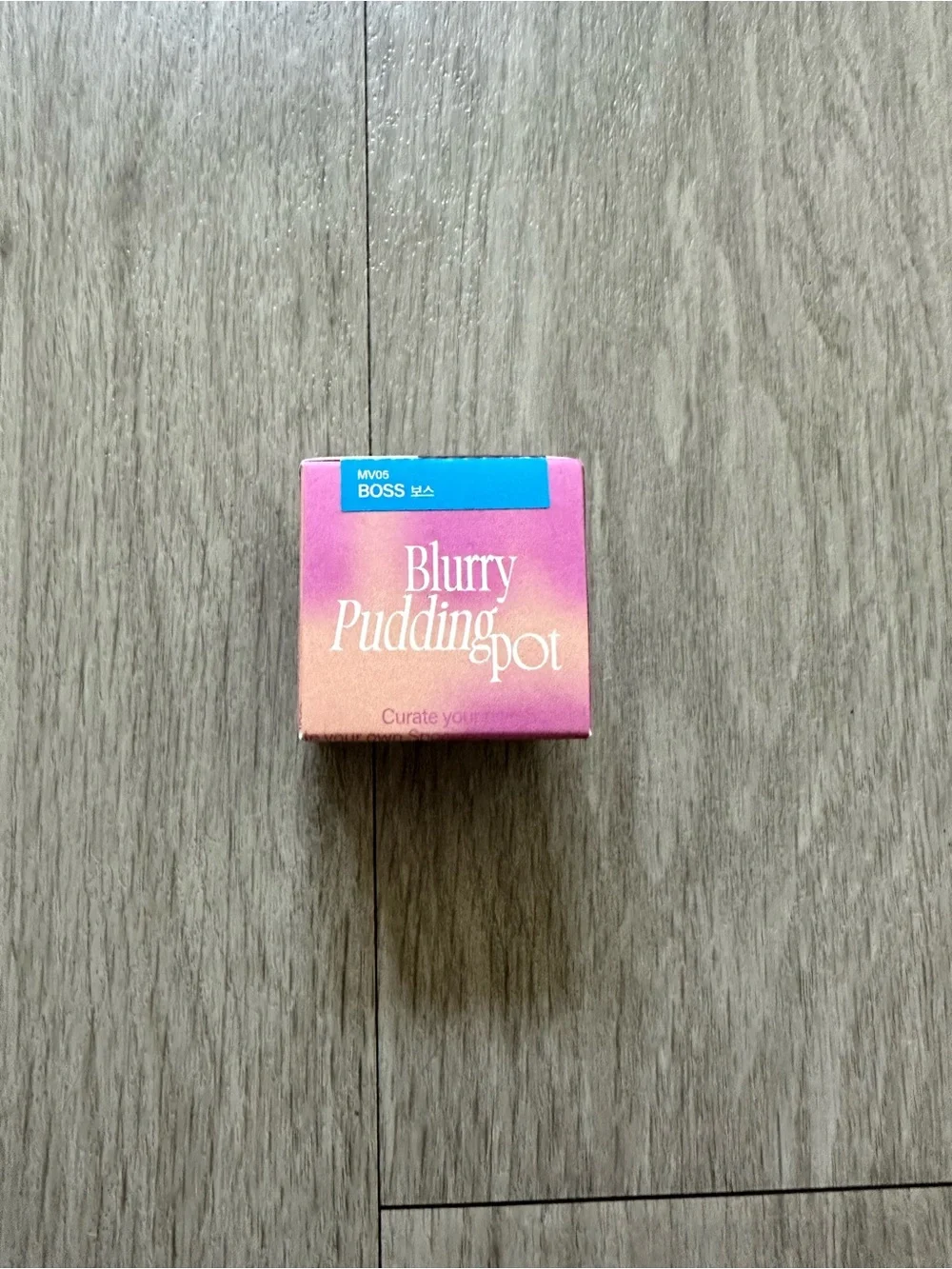 Fwee Lip and Cheek Blurry Pudding Pot Boss  Deep Plum NWT